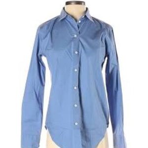 Everlane blue buttondown shirt